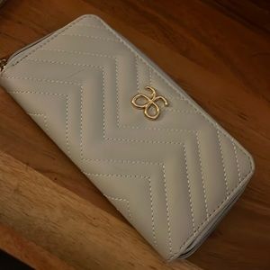 Cute grey Arbonne branded wallet